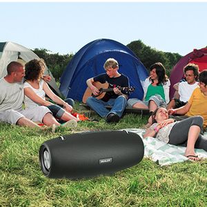 Bluetooth Speaker With Microphone K Song 60W High Power Outdoor Portable Heavy Subwoofer Audio Plastic
