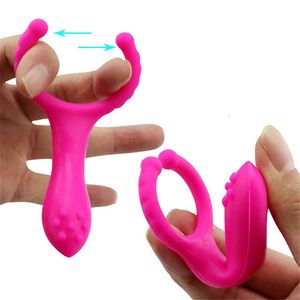 Sex Toy Massager Vibrator Vibrating Rubber Penis Ring Male Toys Long Time Lasting Big Cock