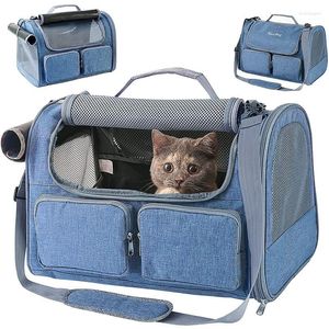 Cat nośnik PET OUT Oxford Cloth Worka Hurtowa składana pojedyncze przekątna przekątna torebka plecak
