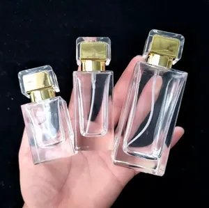 China Factory Pusta przezroczysta szklana butelka perfum 30 ml butelka z sprayem
