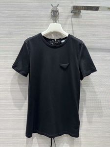 Milan Runway Tops 2023 New Spring Summer O Neck Short Sleeve Designer Tees Brand Same Style T-Shirt 122-3 on Sale