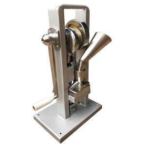 TDP-0 Press Machine Candy Milk Tablet Die Manual Single Punch Candy Powder Press Machine