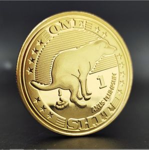 Konst och hantverk Foreign Dog Coin Commemorative Coin Collection