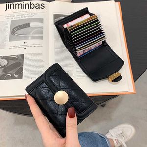 Luxury Design Bag Shop Wholesale and Retail Short Wallet 2023 Small Fragrance New Card Bag Simple Organ Rhombic Change