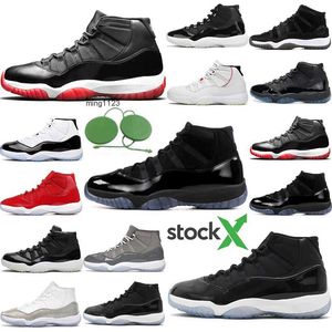 2023 Cool Grey Animal Instinct High Jumpman 11 11s Casual Chaussures Concord 45 Bred Jubilee Cap And Gown Blanc Métallisé Argent Faible Or Rose Hommes JORDAM