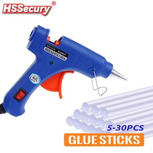 Caulking Gun Melt Glue with 7mm100m Sticks 20W Electric Mini Household Heat Temperature Thermo Tool Industrial Repair Tools 221202