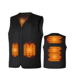 Men's Vests Lightweight Heated Vest for Men Women Electric Heating Vest for Outdoor Camping Hiking Fishing Motorcycle Hunting No Battery 221202
