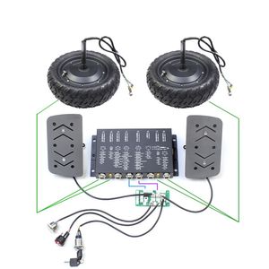 8 inç 10 inç 48V 350W450W Elektrikli Motorlu Kart Sürücü Kontrolör Destekleme Anahtarı Off-road Fırçasız Hub Dengesi Elektrik