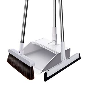 Brooms Dustpans Broom and Scoop Set Folding Dustpan High-end Bathroom Water Wiper To Sweep Magic Brush Garbage Squeegee Home Cleaning Products 221202