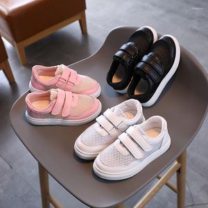 Athletic Shoes Girls Mesh Sneakers Brand Designer Kids Platform Boys Comfort Moft Bottom Trainers 3-12Y