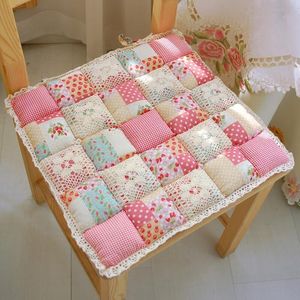 Cushion/Decorative Pillow 40X40cm Flower Style Square Cotton Seat Cushion Sofa Car Mat Home Kitchen Chair Sit Pad Pillows Decor 221202