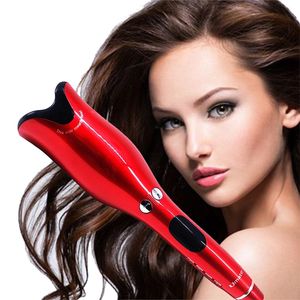 Curling Irons Portable Automatic Hair Curler Electric Ceramic Heat LCD Display Rotate Wave Styler Machine 221203