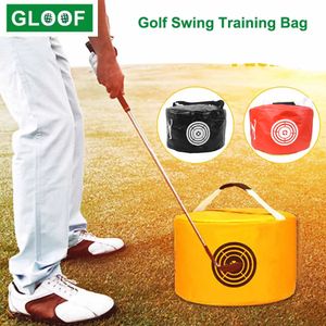 Other Golf Products Impact Power Smash Bag Hitting Swing Training Aids Trainer 221203