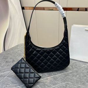 ICARE Maxi Alışveriş Çantası Lüks Altırsını Undermer Kadınlar Kapitone Omuz Crossbody Altın Zincir Hobo Tasarımcıları Messenger Çantalar Anne ve Oğul Çapraz Vücut Lady Tote 2 Parça Seti