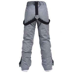 Pantaloni da sci Moda da donna e da uomo Neve Inverno Cintura sportiva per sport all'aria aperta Pantaloni con cinturino da snowboard Pantaloni da sci impermeabili antivento Bavaglini Unsex 221203