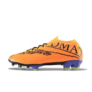 Sicherheitsschuhe Superfly Outdoor Sport Fußballschuhe Speedmate Professional CR7 FG Großhandel wasserdichte weiche atmungsaktive Stollen 221203