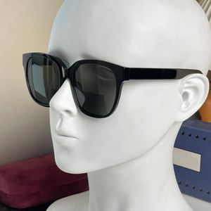 0715 Black Grey Square Sunglasses for Women Men Fashion Sun Glasses Sunnies Shades UV400 Eyewear with Box