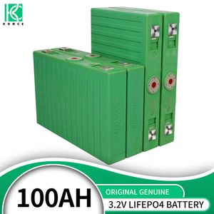 3.2V 100AH Lifepo4 Rechargeable Lithium Iron Phosphate Battery Pack for 12V 24V 48V Electric Car RV Solar Energy Storage System