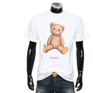 Men T Shirts Women Summer Leisure Bear Fashion Short Sleeve Crew Neck