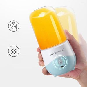 Juicers Electric Juicer Blender USB RECHARGEABLE Cup Hushåll MINI PORTABLE FRUITIE TRÅDSPRESS