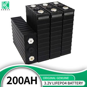 3.2V 200AH Lifepo4 Pil 1/4/16 PCS Şarj Edilebilir Plastik Lityum Demir Fosfat DIY Derin Döngü RV EV Vans Kampçı Tekne yat