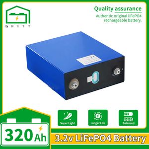 3.2V 320AH LIFEPO4 Batteri Hög kapacitet Deep Cycle 8PCS12V 24V LIFEPO4 BATTERI PACK SOLAR RV för EU US Tax Free Fast Delivery