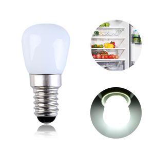 2W ثلاجة LED إضاءة مصباح المصباح الصغير الثلاجة الداخلية ضوء أبيض دافئ أبيض لا يعتمد 1 معاملات E14 E12
