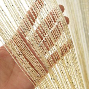 Curtain ZENGIA Beaded String Door Beads Thread Curtains Window Wall Panel Room Divider Doorway Home Living Wedding