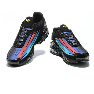 2023 Sapatos de corrida masculinos femininos Sapatos de grife Roxo Ouro Tênis TNOurtdoor Esporte Tênis Tuned III Unity Branco OG Preto Claro Osso Laser Azul Verde Aqua Iridescente