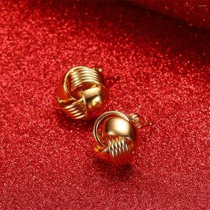 Orecchini a cerchio Luxury Gold Trendy Evening Regali nuziali Anelli per le orecchie Piercing per gioielli da donna Piercing