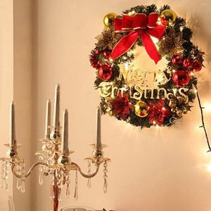 Fiori Decorativi Bacche Ghirlanda Di Natale Porta D'ingresso Festosa Per Pareti Porte Windows PR Vendita