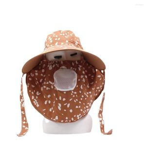 Wide Brim Hats Spring Summer Woman Big Full Face Sun Protection Cape Hat Outdoor Riding Working Sunshade Bucket Cap