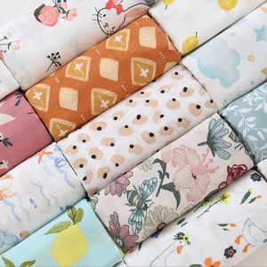 Baby Swaddling Muslin Swaddle filtar Nyf￶dda GAZZE BAMBUO BOMULL WRAPS TODDLER SOMMER BAD HANDELLER PARISARC CRIB SHARE STROLLER COVER COLT SPARD SPANDA ROBES BC190