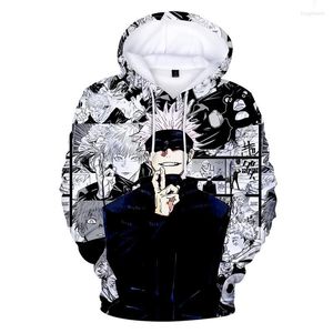 Men's Hoodies Anime HoodiesJujutsu Kaisen 3D Printing Sweatshirt Men Women Fashion Casual Hooded Harajuku Hip Hop Pullover Coats Clothing