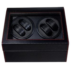 4 High End Automatic Watch Winder Boxwatches Lagringsmycken Holder Display Pu Leather Watch Box Ultra Quiet Motor Shaker Box218i