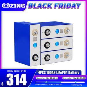 4-32pcs 3.2V LifePO4 100AH ​​Pil Sınıf A Şarj Edilebilir LifePo4 Pil Paketi Golf Sepeti RV Güneş Paketi Enerji EU ABD Vergi Ücretsiz