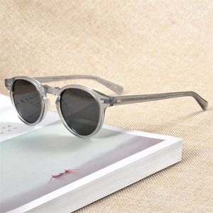 Солнцезащитные очки OV5186 Дизайнер ручной работы мужчины Women Vintage Polarized Gregory Peck Retro круглые солнцезащитные очки
