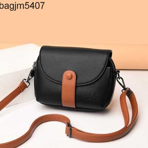Hand bag 80% of the Stores Are Wholesale and Retail Snow Love Kangaroo Women's Bag Mother's Fashion Simple Texture One Shoulder Crossbody Soft Leather Versatile