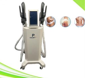 Máquina de escultura EMS para Spa Salão 4 Manuseio Slimming Fitness Building Lift Lift Perda de peso Hiems Sculpt Hiemt Estimulador de músculo elétrico