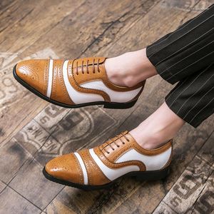 Dress Shoes Trendformal Leather Black Brand For Brown Summer Old Lether Lather Male Casual Men&#39;s Italian Piergitar Men Mens Stylish