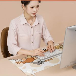 Carpets Smart Touch Warm Table Mat Three Gear Adjustment Thermal Safety Waterproof Electric Heating Timed Shutdown Pad