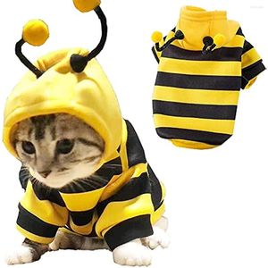 Abbigliamento per cani Felpe con cappuccio per animali domestici Cat Holiday Cosplay Vestiti caldi Cucciolo Cappotto con cappuccio carino per cani