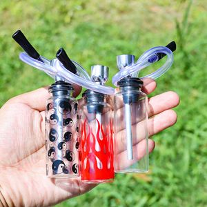 HORNET Glass Bottle Water Pipes For Smoking Herb Portable Tobacco Pipe Protable Smoke Pipe Hookah Shisha Smoking Pipa Accessorie