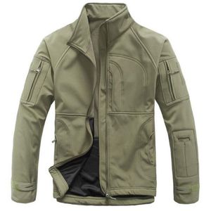 Outdoor Jackets Hoodies Military Tactical Jacket Softshell Waterproof Windproof Fleece Thermal Windbreaker Coats Hiking Camping Hunting Clothing 221203