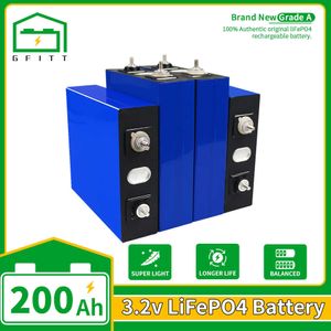 3.2v LifePo4 Battery 200AH 16st DEEP CYCLE LFP DIY 12V 24V 48V BATTERI PACK FÖR RV MOTORCYCLE BIL GOLFE GOLFE EU US STATE UNDELIGT