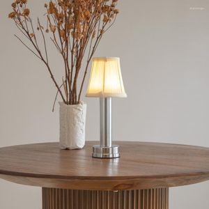 طاولة مصابيح زجاجية غلاف الكريستال الفاتح بجانب Candeeiro de Mesa Luminaria Nuvem Nordic Decor