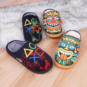 Terlik Kadın Erkek Ayakkabı Evleri Çocuk İç Mekan Açık Yatak Moccasin Moda Yumuşak Kış Odası Bayanlar Ev Kabarık Sneakers 221203