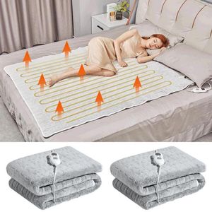 Cobertores cobertores aquecidos elétricos temperaturas de 3 velocidades laváveis ​​plug plug blod sleeping sleeping para sala de estar