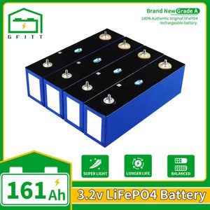 3.2V Lifepo4 Battery 161Ah Grade A lifepo4 Akku Electric car Solar Cell Energy rechargeable batteri Pack for EU US tax exemption