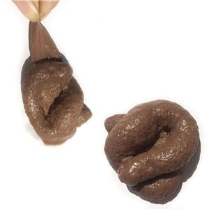 Finger Toys Realistic Shit Gift Funny Fake Poop Piece of Prank Antistress Gadget Squish Joke Tricky Turd Mischief 221203